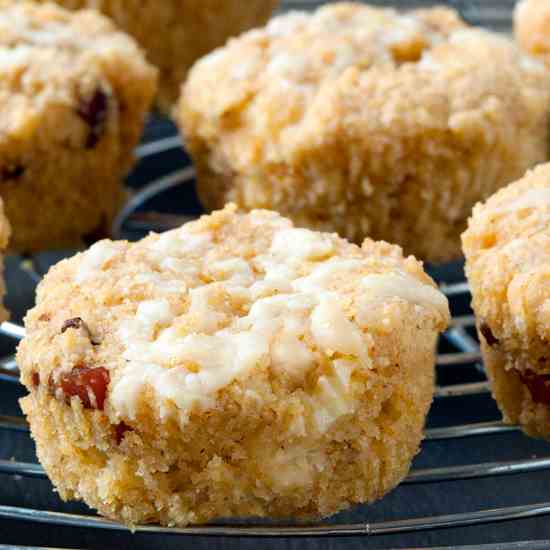 Gluten Free Cornbread Muffins with Cheddar