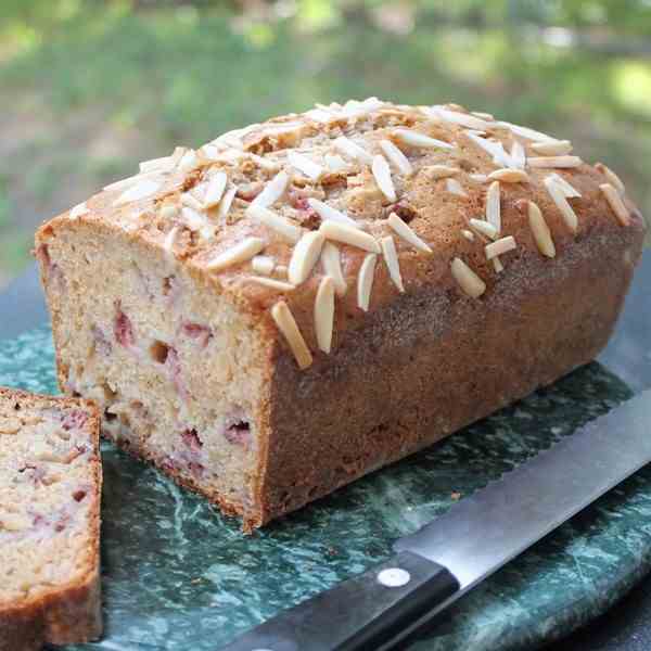 Strawberry Almond Quick Bread