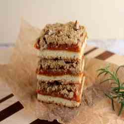 Rosemary Apricot Squares