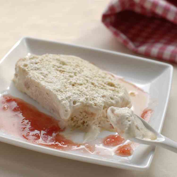 rosemary and pine nut semifreddo