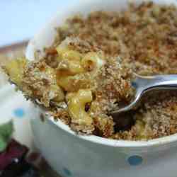 Baked Pumpkin Mac & Cheese