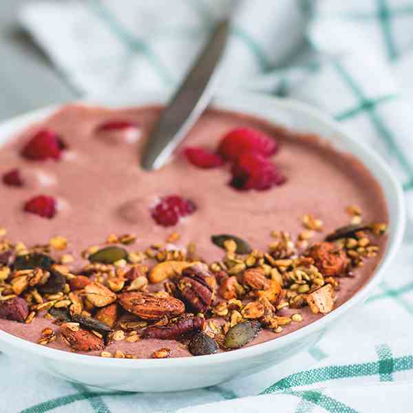 Sour Cherry Chocolate Buckwheat Porridge