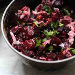 Beet Stir Fry