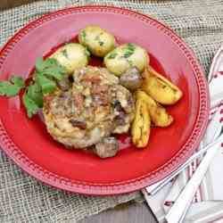 Cider and Chestnut Chicken