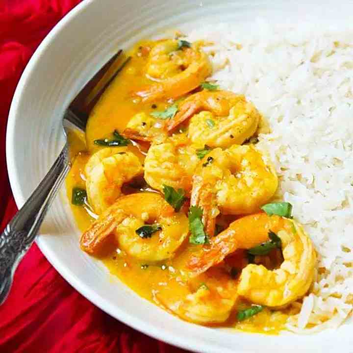 Coconut Shrimp Curry