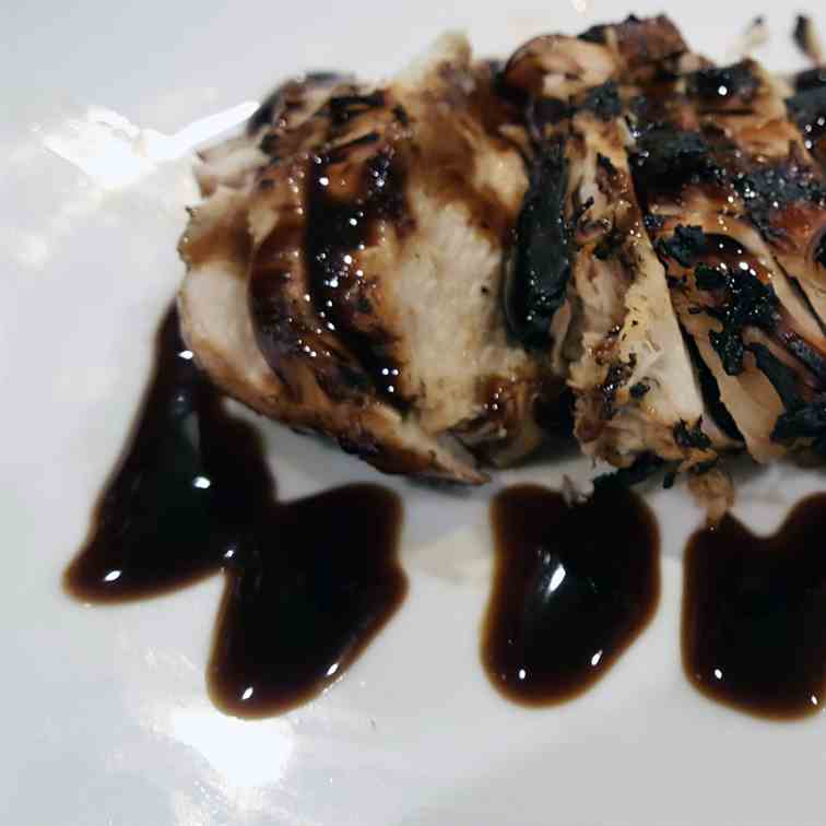 Balsamic Striped Chicken