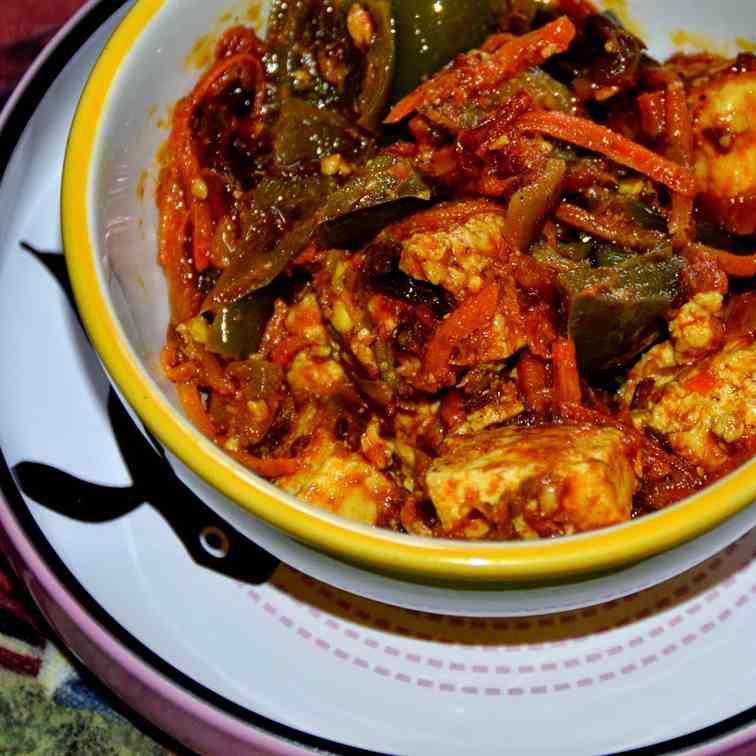 Paneer Jalfrezi