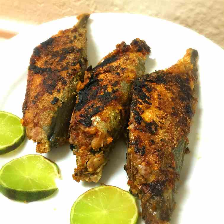 Recheado Bangdo - Stuffed Mackerel