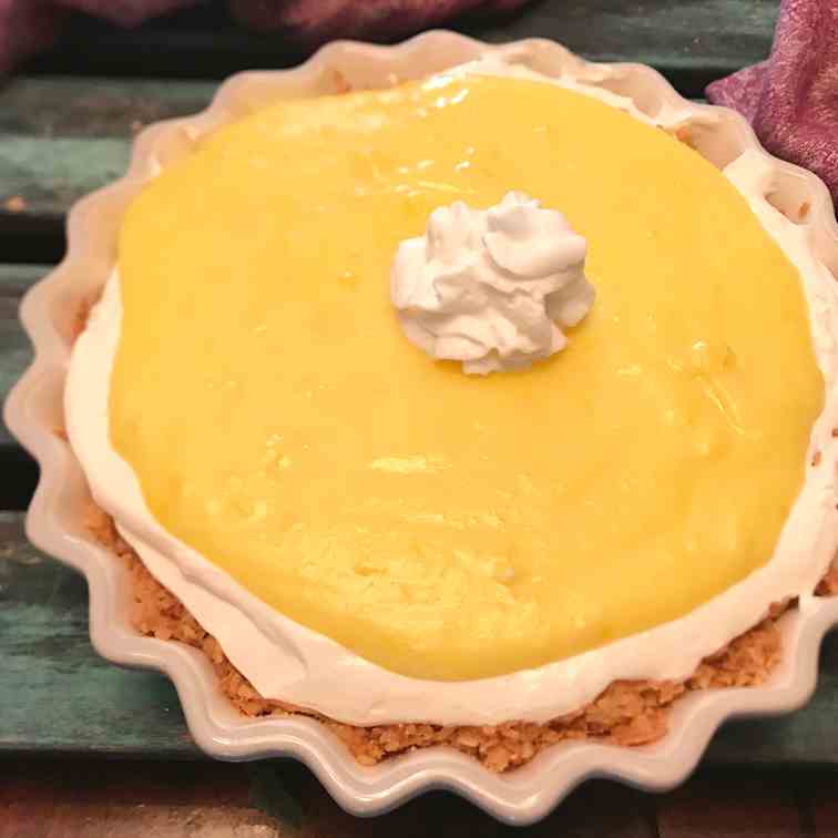 Keto Lemon Curd Pie