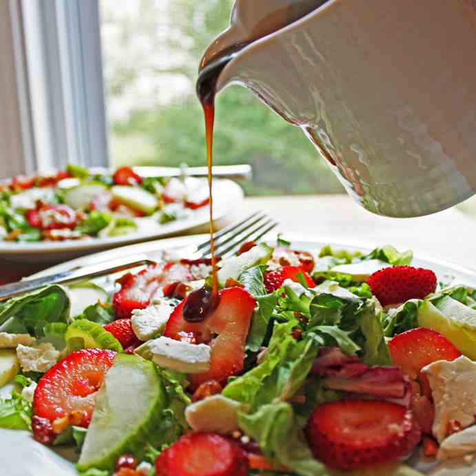 Strawberry and Goat Cheese Salad