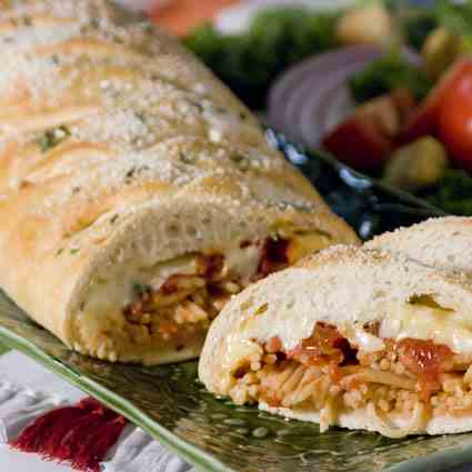 Braided Spaghetti Bread