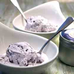 Lavender Dark Chocolate Chip Ice Cream