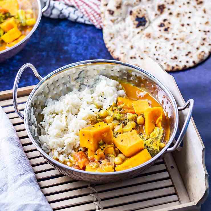 Vegan Pressure Cooker Coconut Curry 