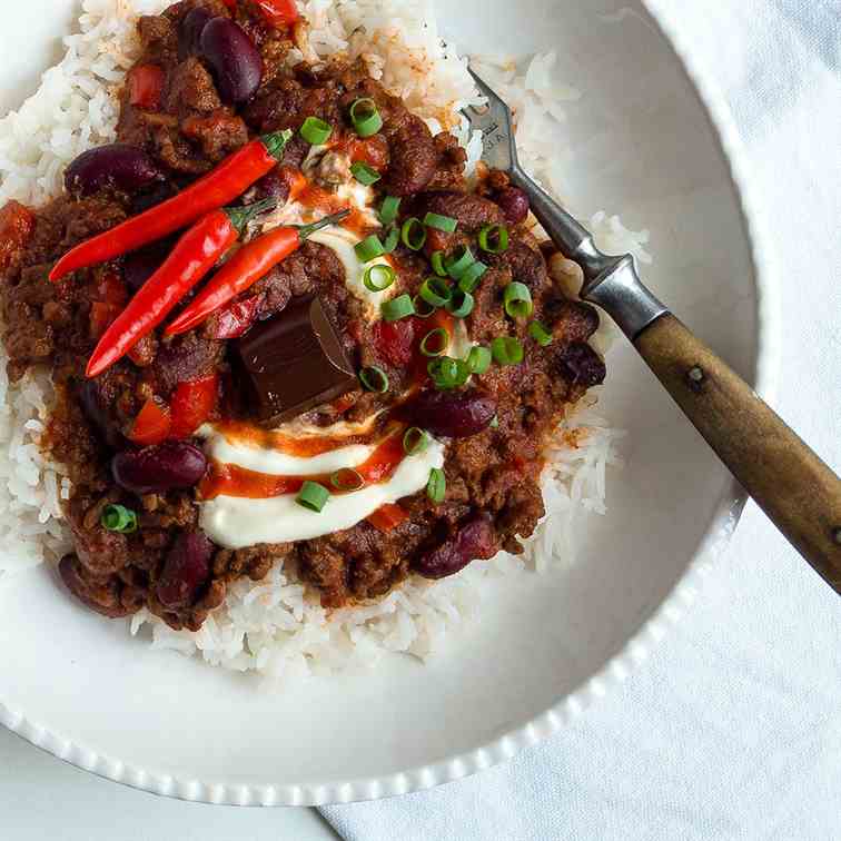 Chilli con Carne from Leftover Bolognese 