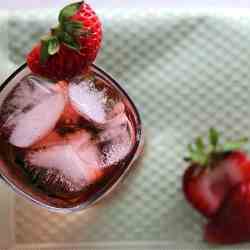 Strawberry Mint Mojitos