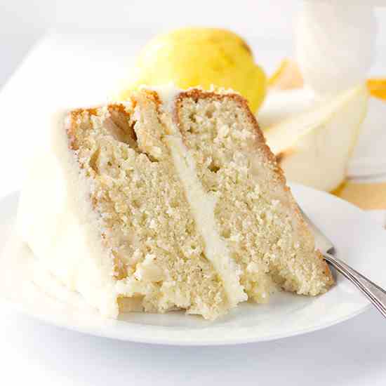 Ginger Pear Cake