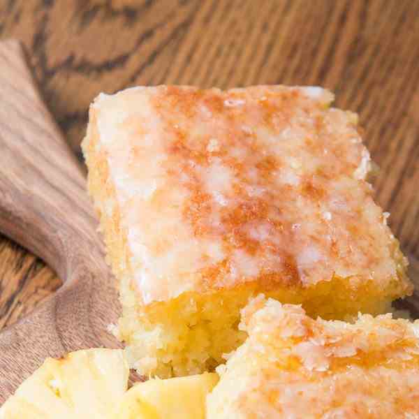 Pineapple Crush Jello Cake