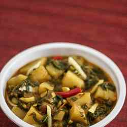 Aloo Palak Recipe