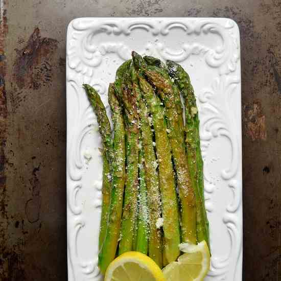 Sauteed Lemon Garlic Asparagus