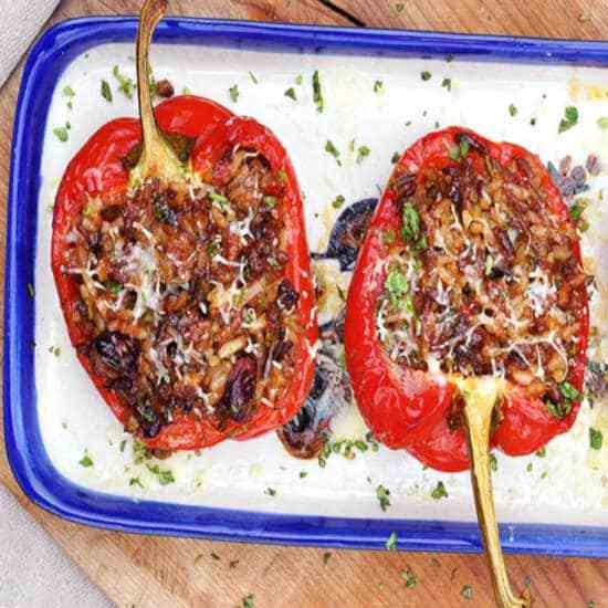 Chilli Stuffed Peppers