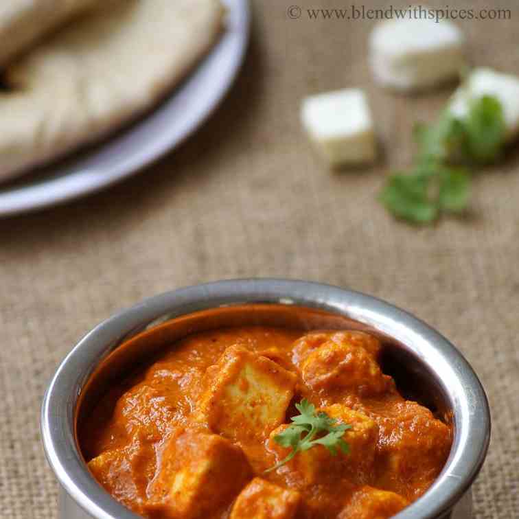 Shahi Paneer