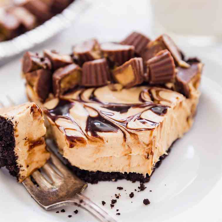 No Bake Peanut Butter Pie Recipe