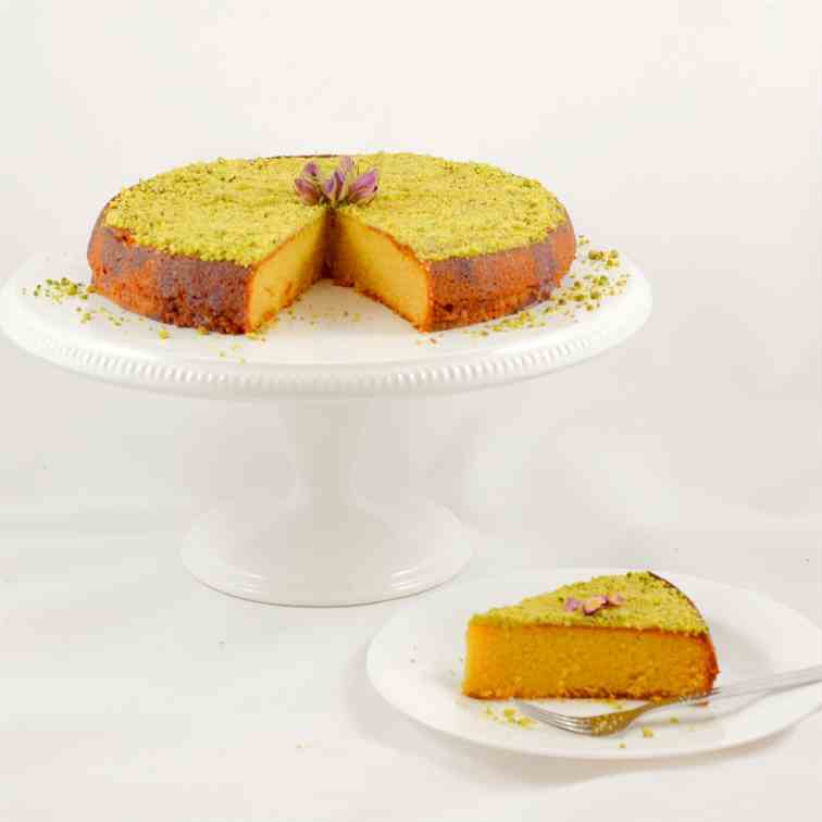 Tunisian Citrus Almond Cake 