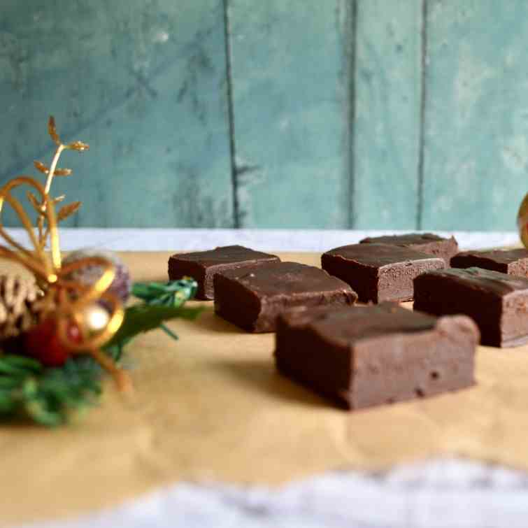 Brandy Butter Chocolate Fudge