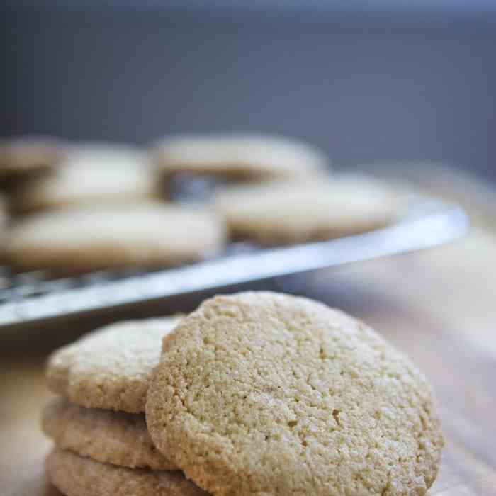 Gluten Free Vegan Vanilla Wafers