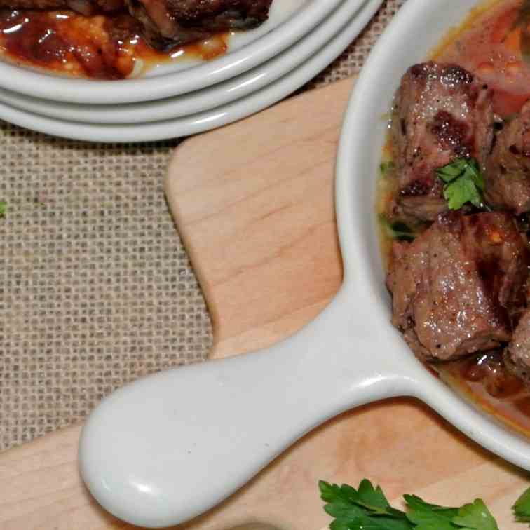 Garlic Butter Steak Tips