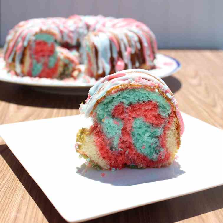 Patriotic Bundt Cake