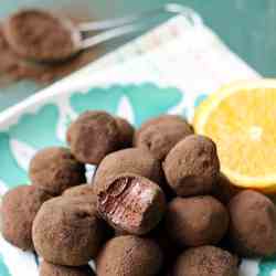 Tequila Orange Truffles