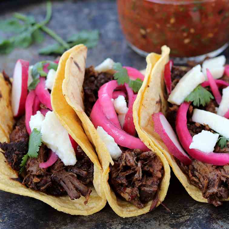 Smoked Barbacoa Lamb Tacos