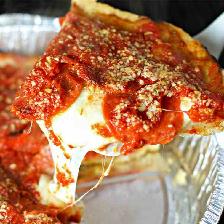 Chicago Deep Dish Pizza