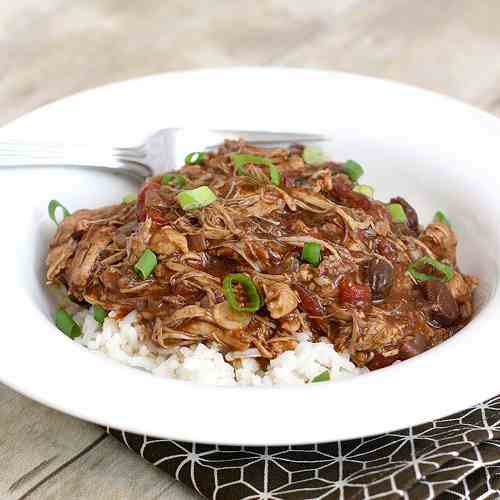 Slow Cooker Mole Chicken Chili