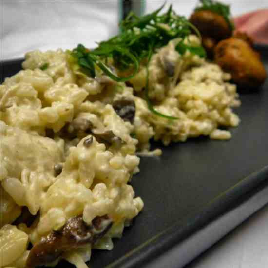 Creamy Mushroom Risotto