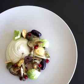 Celeriac Mash with Wild Mushrooms