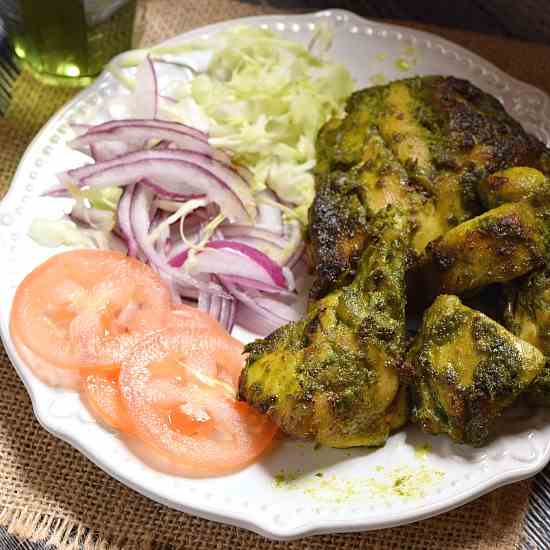 Oven Grilled Chicken Hariyali