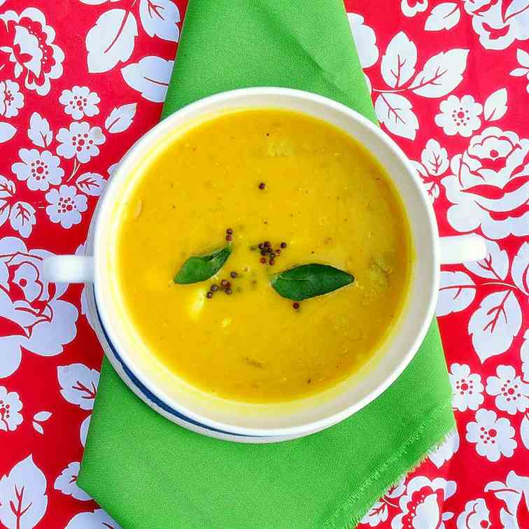 Red Lentil & Green Mango Soup