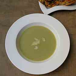 Green Peas and Mint Soup