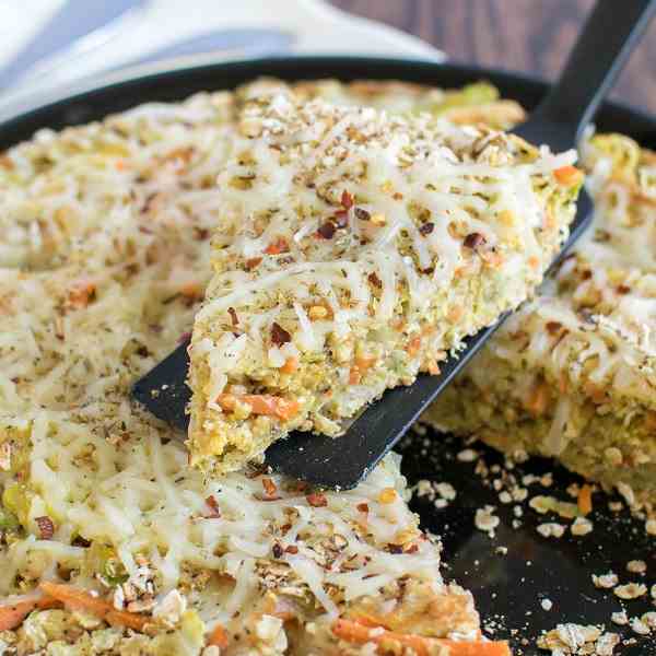 Cabbage Oatmeal Frittata