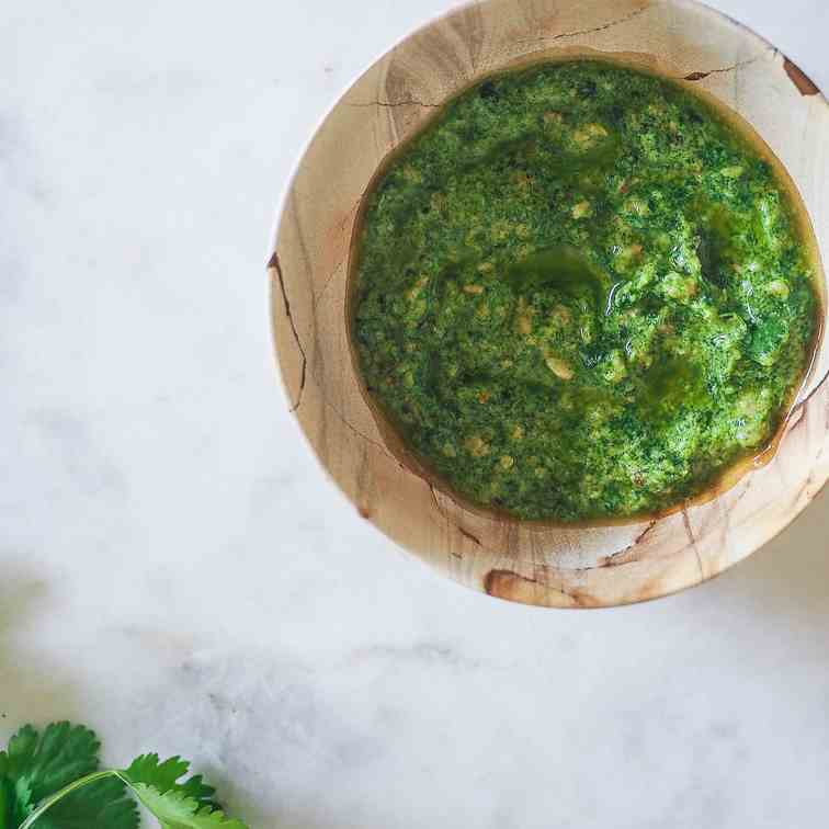 Cilantro Mint Pesto