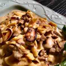 Easy Beef Stroganoff