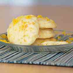 Lemon Ricotta Cookies with Lemon Glaze