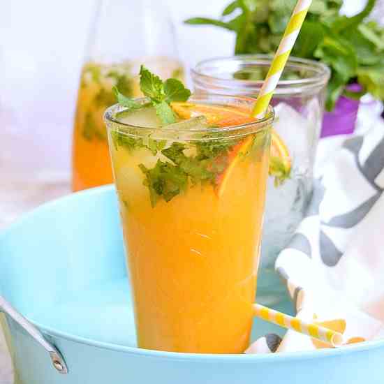 Orange Mojito Alcohol Free