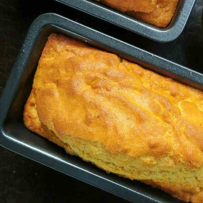 Corn Bread with Honey Whipped Butter