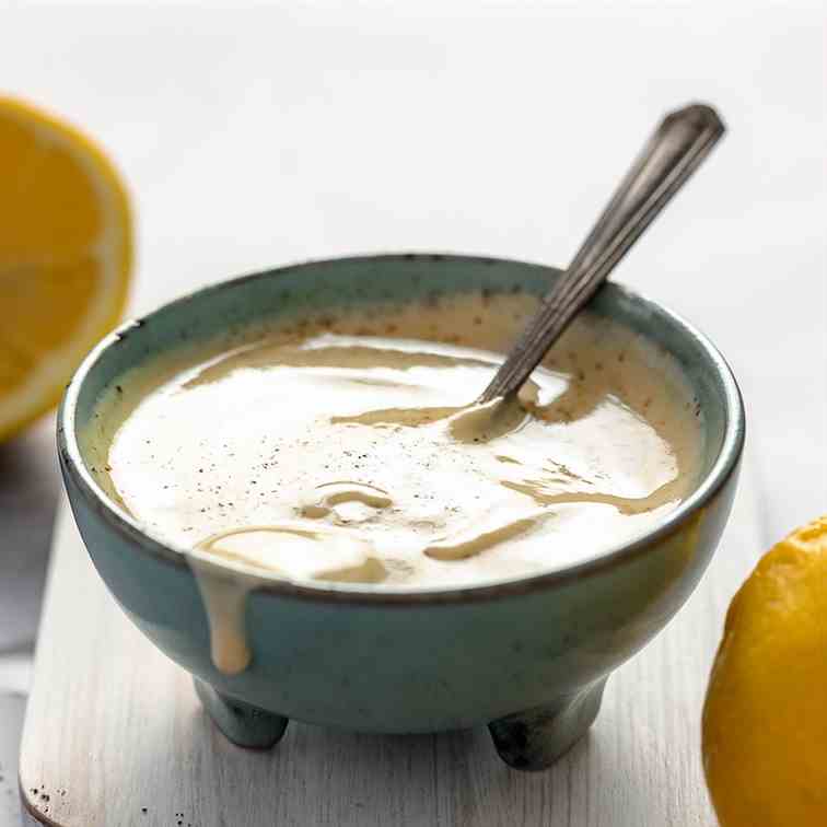 Creamy Lemon Tahini Dressing 