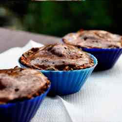 Raw Vegan Chocolate Ice Cream Cupcakes