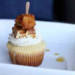 Chicken and Waffles Cupcakes