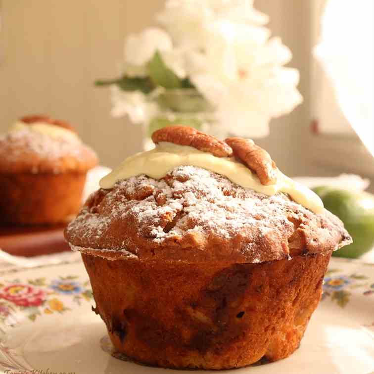 Feijoa - White Chocolate Muffins